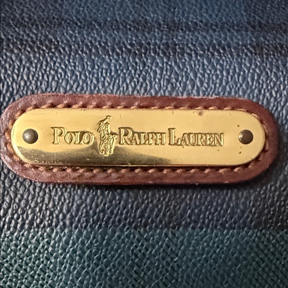 Polo by Ralph Lauren Tartan Blackwatch Boston with Leather Trim - Picture 2 of 13